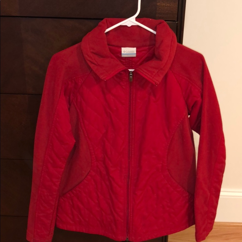 Red columbia jacket - Picture 3 of 4
